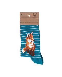 Wrendale Designs "Born to be Wild" Fox Socks